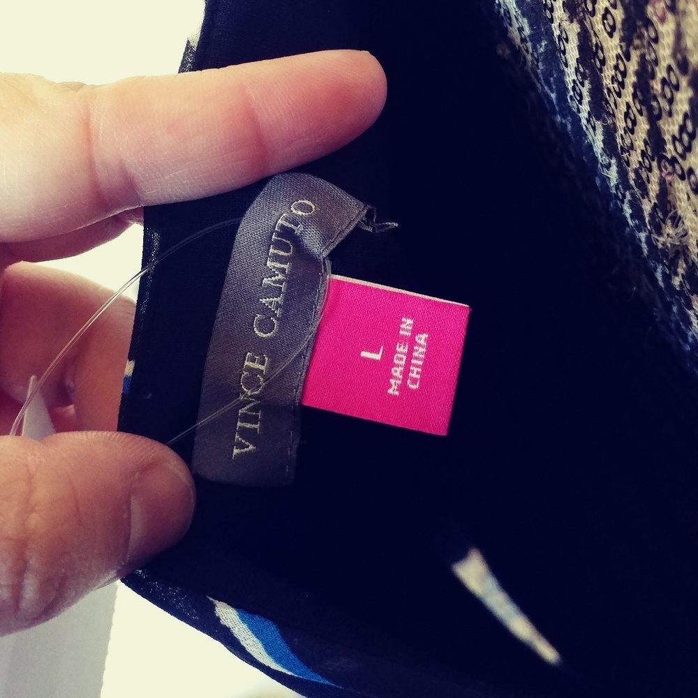 NWT Vince Camuto bandana dress size Large - Picture 7 of 8